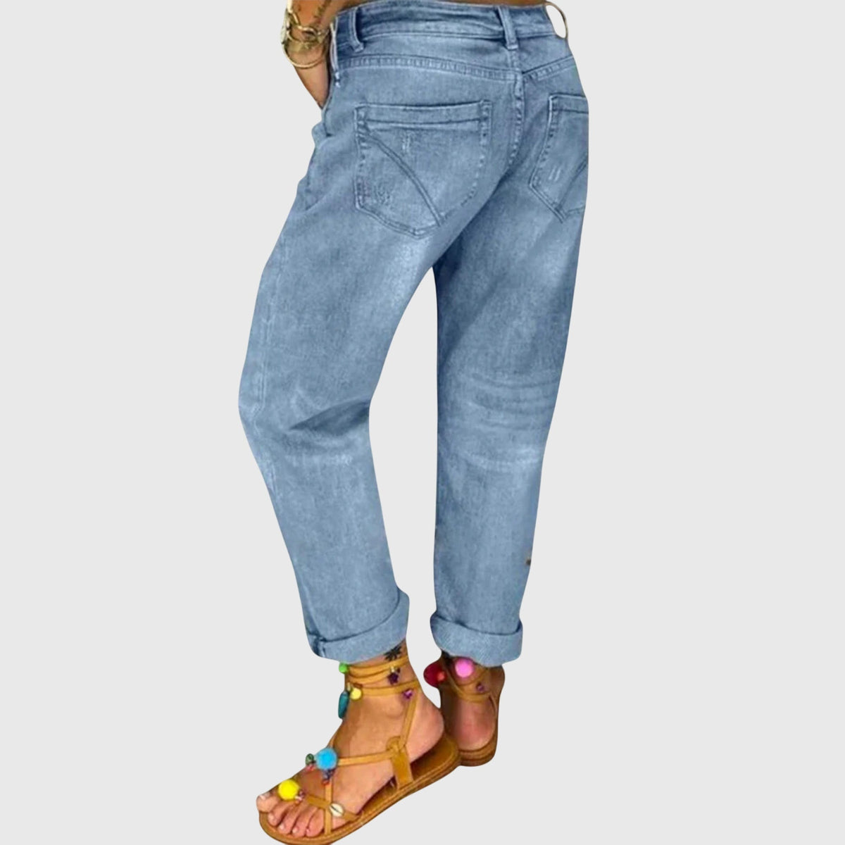 Adelgonda | All-Day Baggy Stretch Jeans
