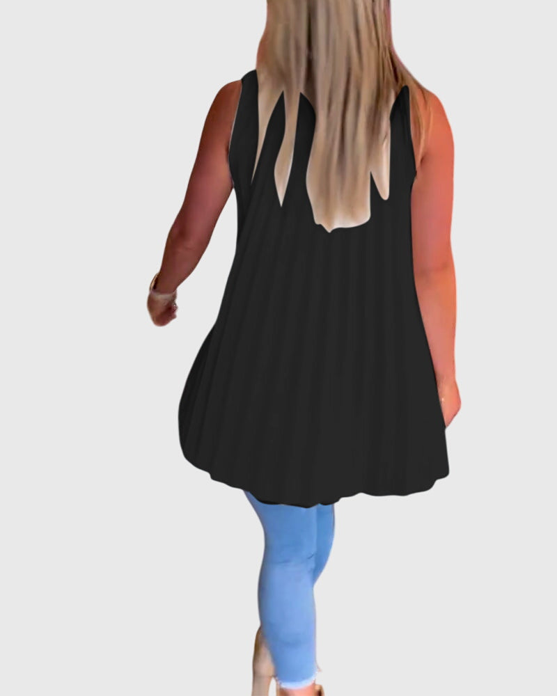 Anisia | Airy Lightweight Sleeveless Style Top