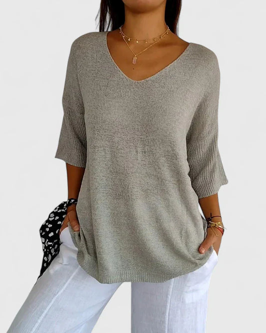 Angioletta | Wardrobe-Staple Breathable Lightweight Style Top