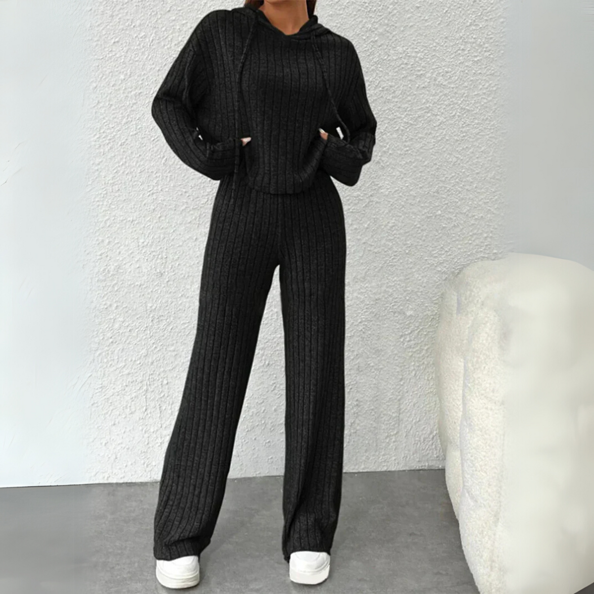 Ioana | Travel-Ready Breathable Knit Coordination Set