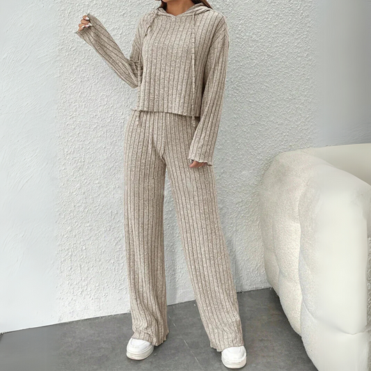 Ioana | Travel-Ready Breathable Knit Coordination Set