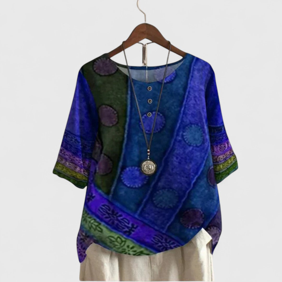 Aloisetta | Airy Boho Lightweight Silhouette Top