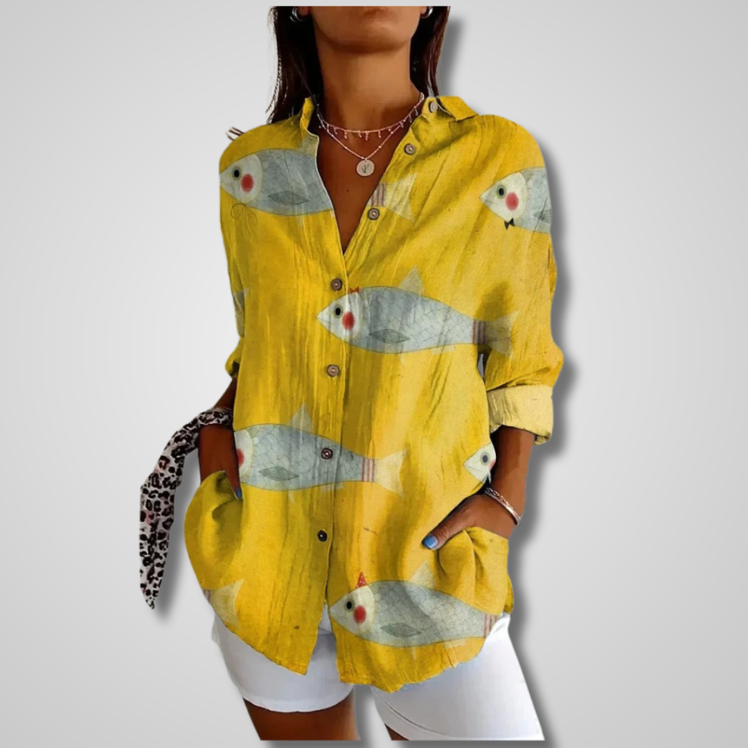 Apollinaria | Everyday Breathable Vintage Silhouette Shirt