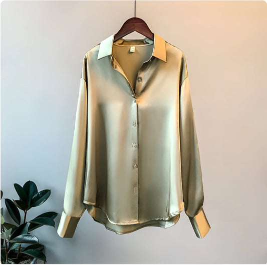 Isla | Layering Silk Lightweight Fit Blouse