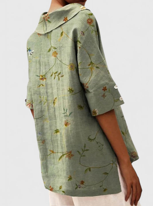 Aleria | Errand-Day Breathable V-Neck Fit Top