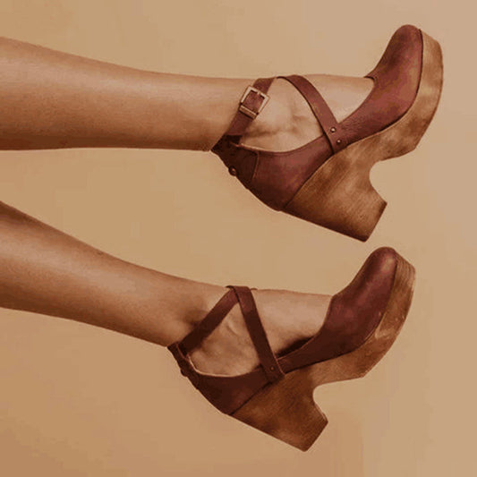 Arya | Warm-Weather Wedge Ankle-Strap Stride Sandal