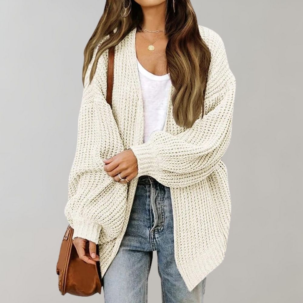 Cadence | Weekend Open-Front Knit Comfort Cardigan