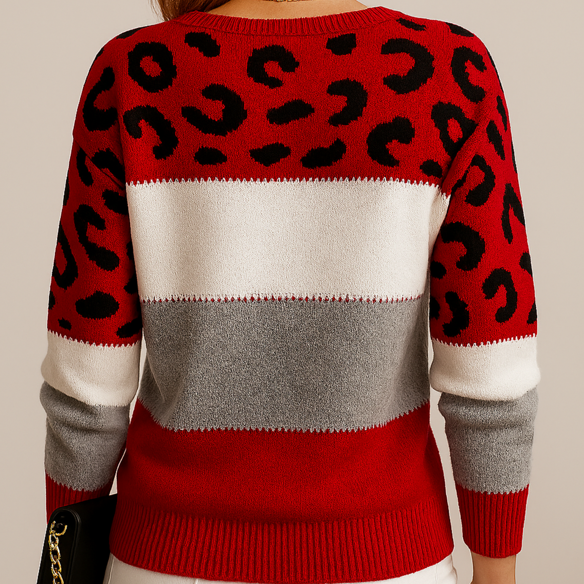 Ximena | Cosy-Season Knit Leopard Warmth Sweater