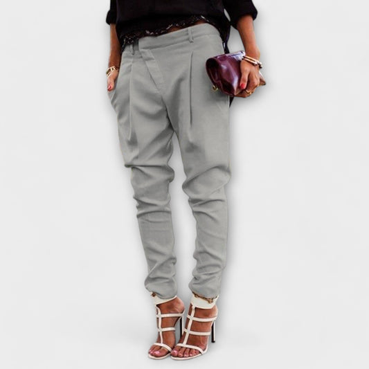 Agnella | Wardrobe-Staple Work Tailored Comfort Trousers