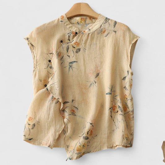 Alinora | Wardrobe-Staple Breathable Lightweight Silhouette Top