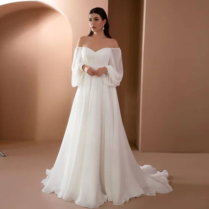 Lauretana | Wardrobe-Staple Maxi Chelsea-Neckline Cut Dress