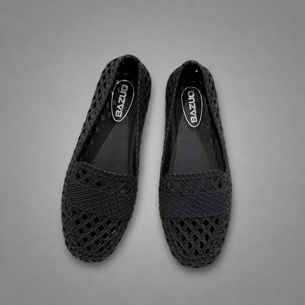 Genziana | Beach-Ready Summer Cutout Comfort Flat