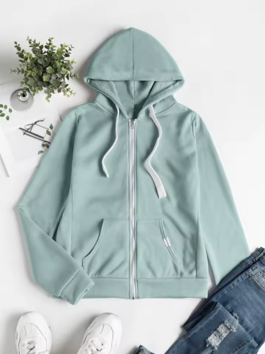Adamina | Everyday Zip-Up Comfort Hoodie