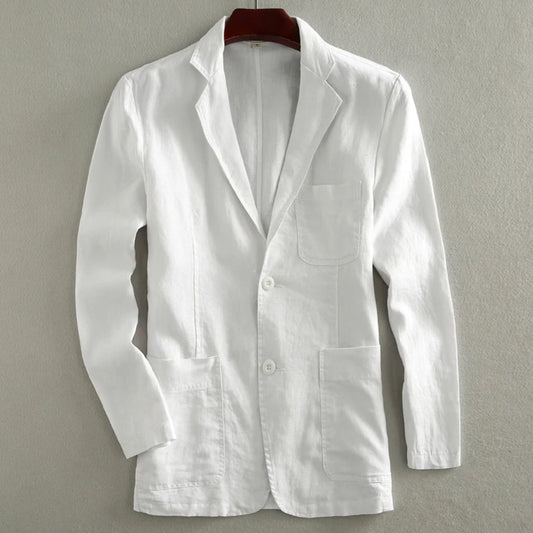 Roberto | Cold-Weather Linen Lightweight Fit Jacket