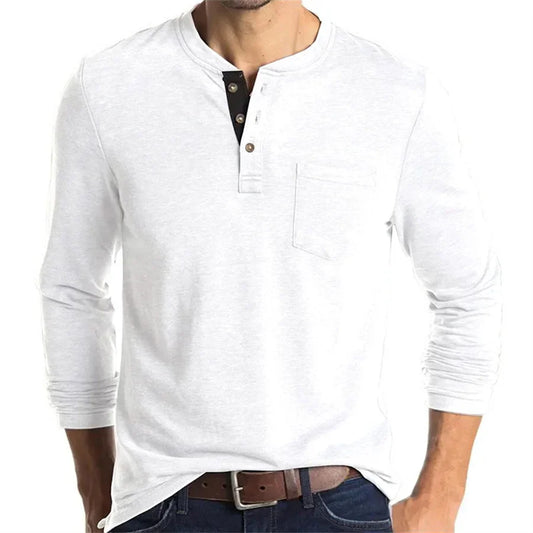Logan | Layering Breathable Denim Silhouette Shirt