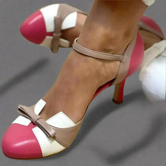 Ilarietta | Party Summer Bow Comfort Heel