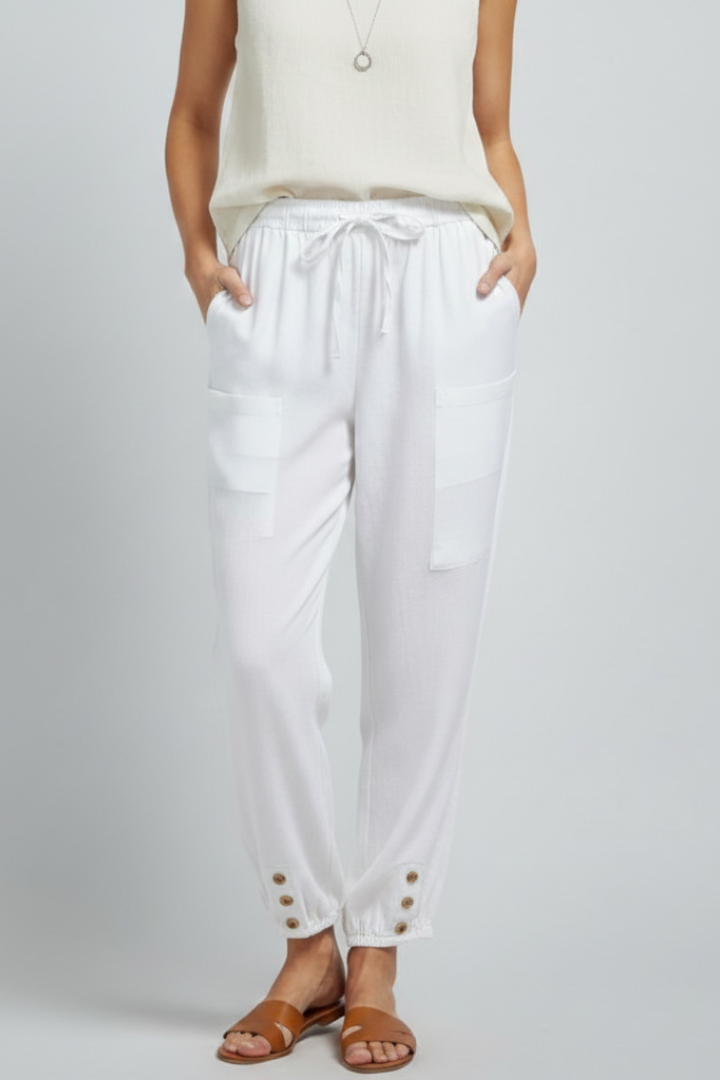 Talullah | Warm-Weather Summer Drawstring Comfort Pants
