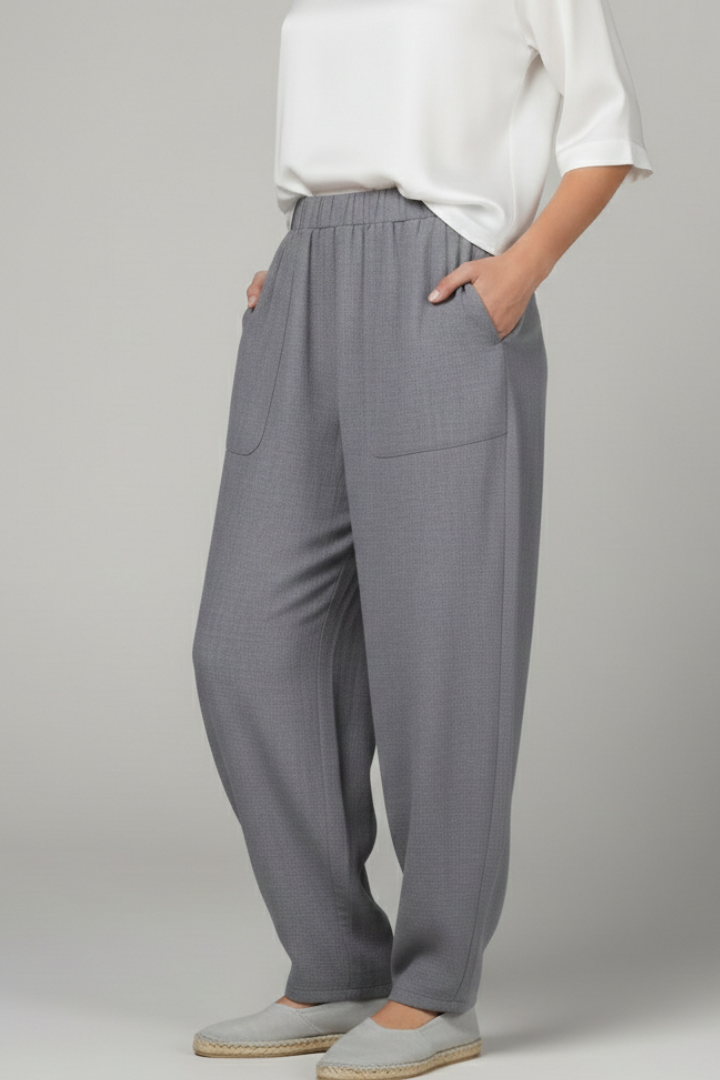 Alba | Everyday Elastic-Waist Summer Comfort Trousers