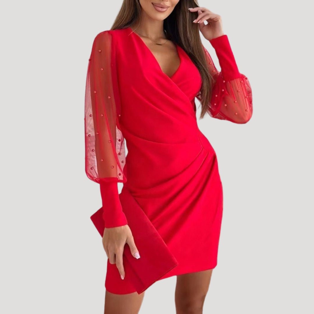 Halcyon | Coastal Wrap Mini Style Dress