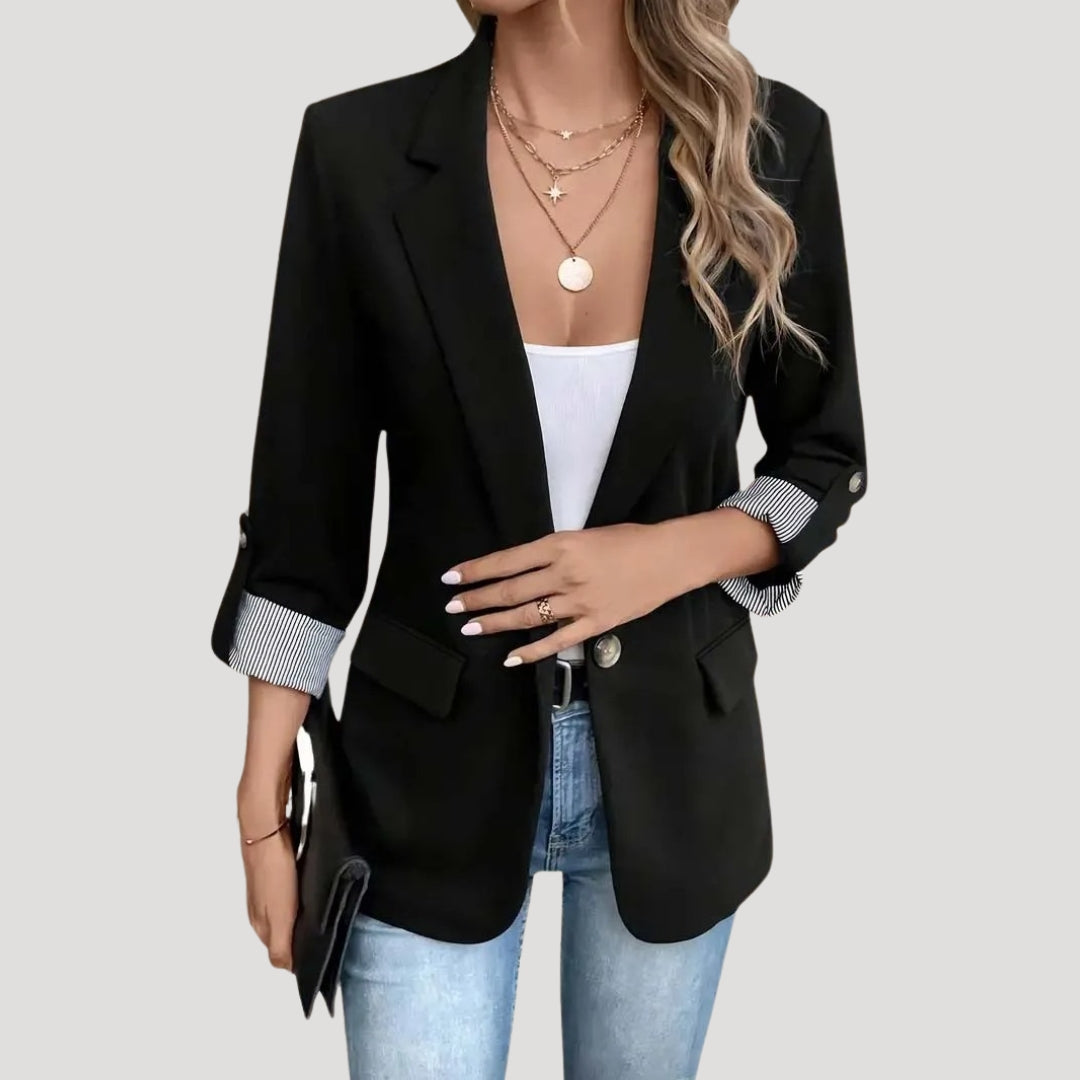 Valerie | Everyday Tailored Single-Breasted Warmth Blazer