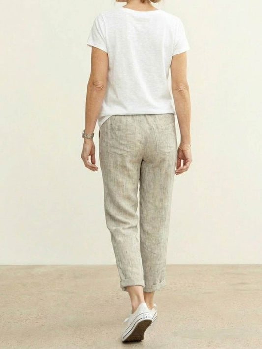 Anisetta | All-Day Slim-Fit Summer Versatility Pants