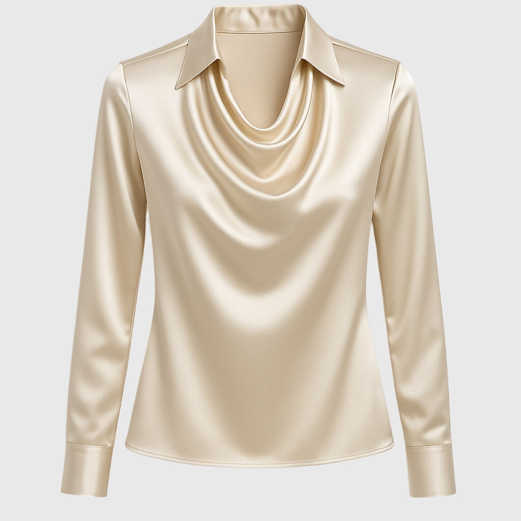 Bianca | Effortless Pleated Lightweight Fit Blouse