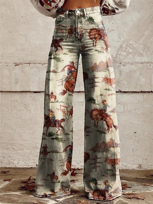 Aida | Weekend Denim Wide-Leg Shape Pants