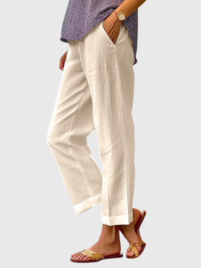 Lidia | Errand-Day Tailored Comfort Pants