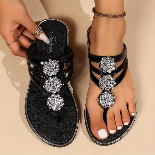 Placidetta | Poolside Sparkly Lightweight Grip Sandal