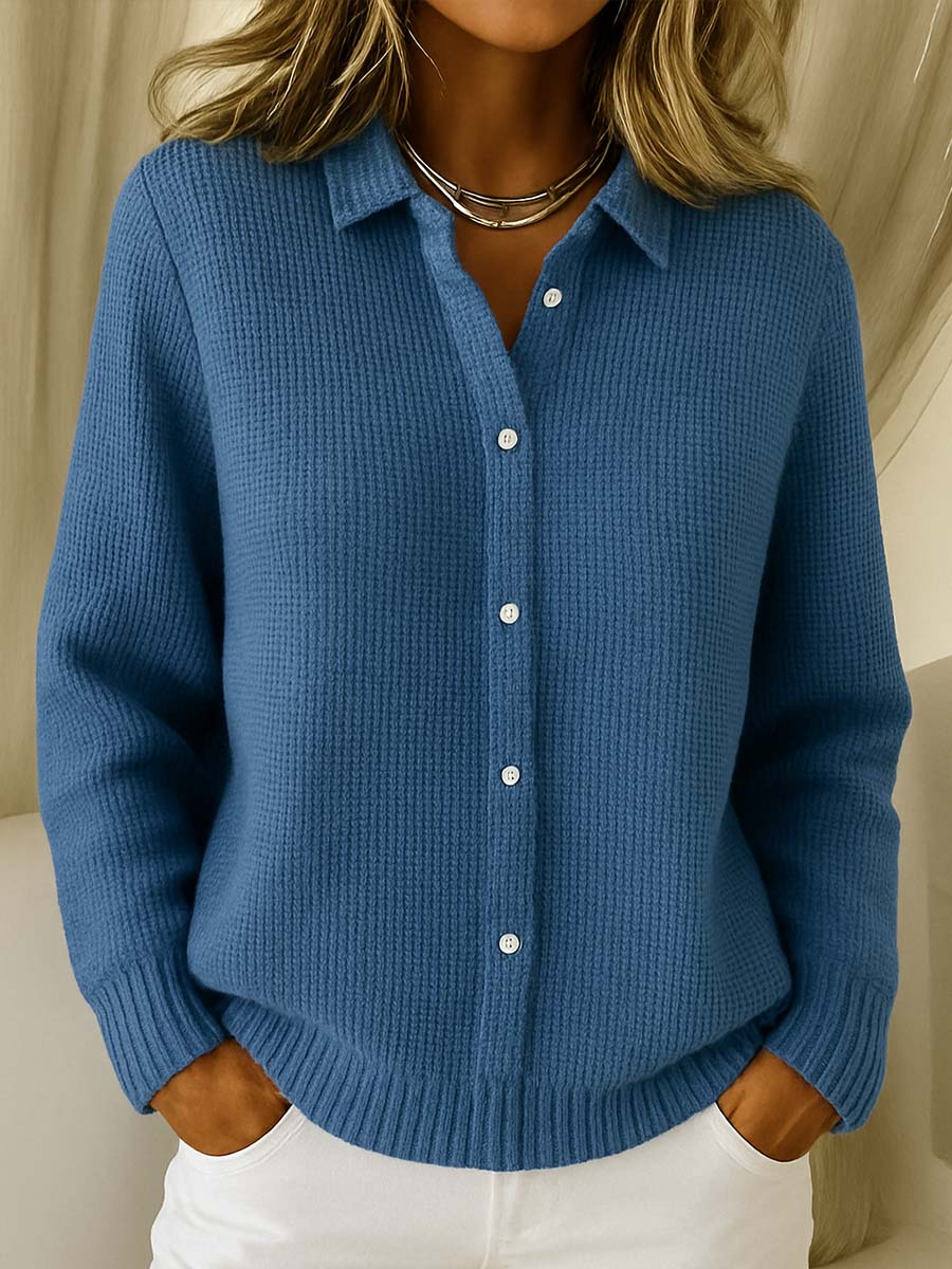 Ambra | Cold-Weather Breathable Cotton Warmth Cardigan