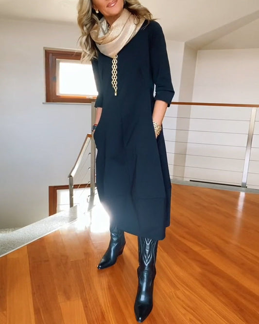 Gioconda | Occasion-Ready Breathable Slimming Flair Dress