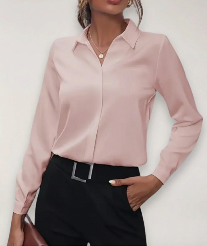 Snowdrop | Date-Night Summer Tailored Silhouette Blouse