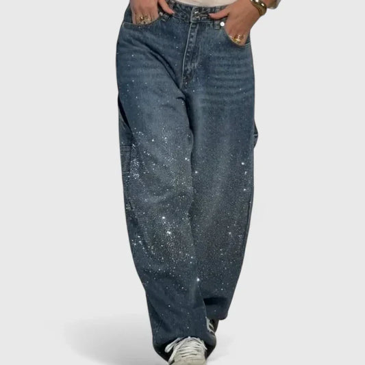 Alcina | Airy High-Waist Straight-Leg Shape Pants