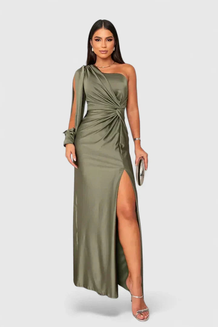 Honora | Weekend One-Shoulder Evening Look Dress