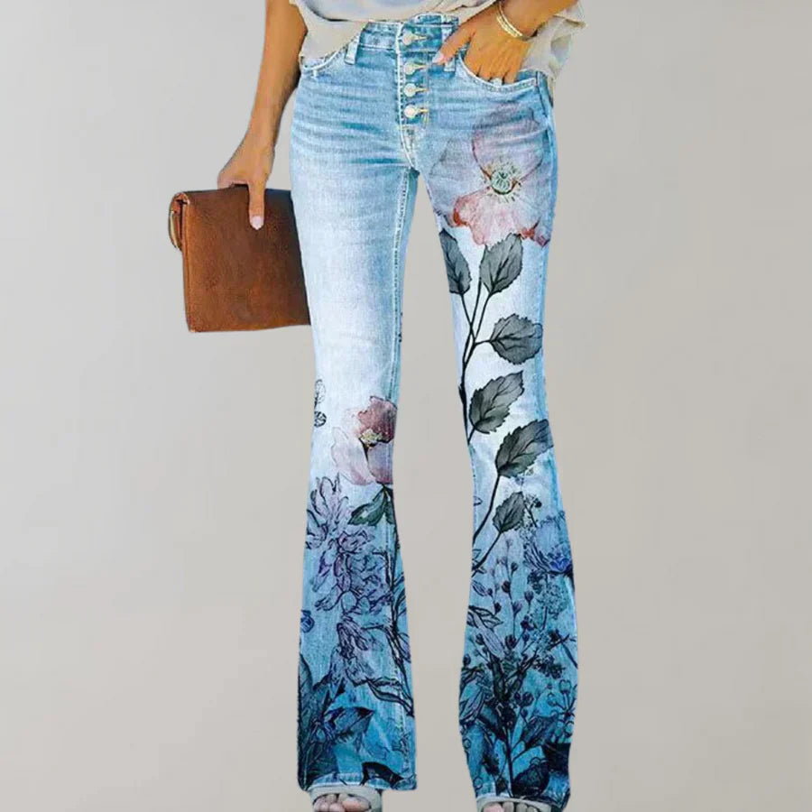 Luciana | Denim-Lover's Breathable Flared Comfort Jeans