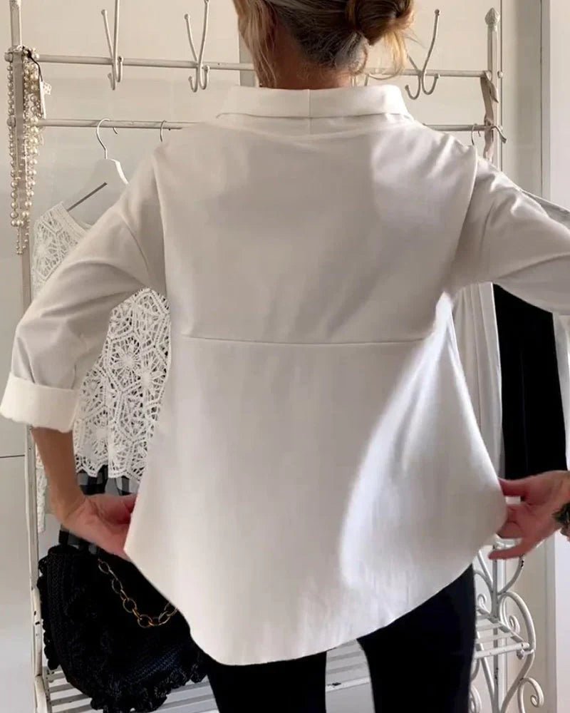 Antoniana | Layering Cowl Neck Ease Top