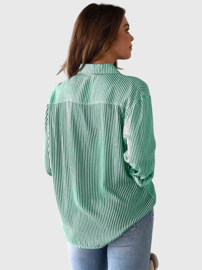Angele | Feminine Work Lightweight Silhouette Shirt