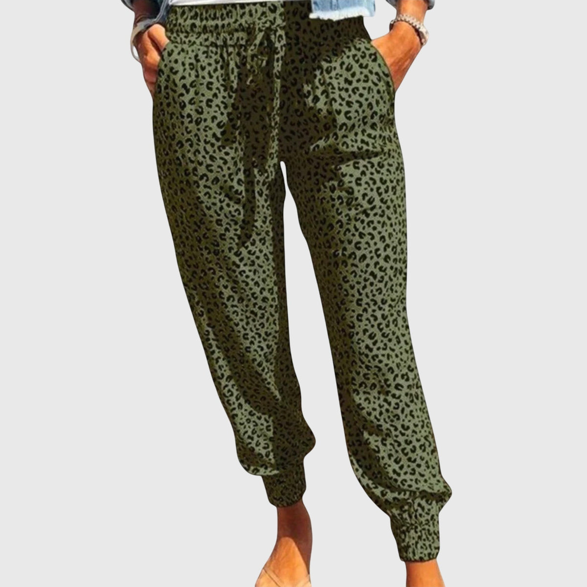 Amadea | Desk-to-Dinner Wide-Leg Leopard Versatility Pants