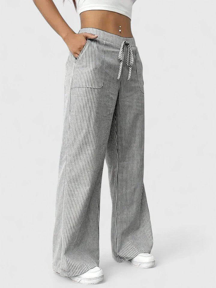 Pia | Everyday Breathable Wide-Leg Ease Pants