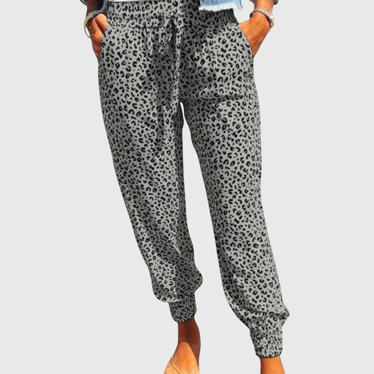 Amadea | Desk-to-Dinner Wide-Leg Leopard Versatility Pants