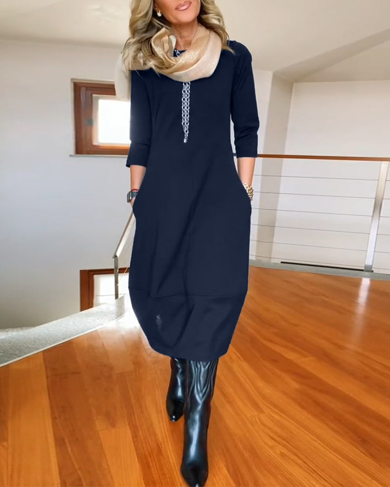 Gioconda | Occasion-Ready Breathable Slimming Flair Dress