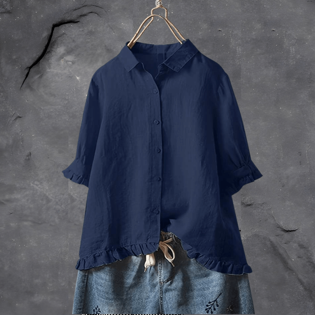 Laurette | Effortless breathable light Finish Blouse