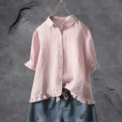 Laurette | Effortless breathable light Finish Blouse