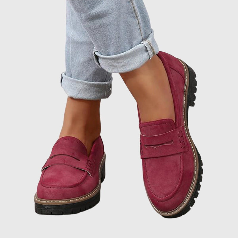 Bellina | Travel-Ready Suede Support Loafer