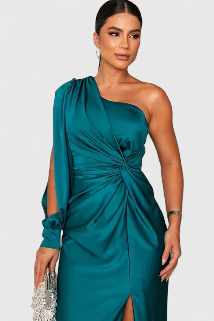 Honora | Weekend One-Shoulder Evening Look Dress