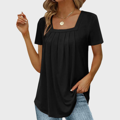 Norma(TM) | Polished Summer Square-Neck Style Blouse