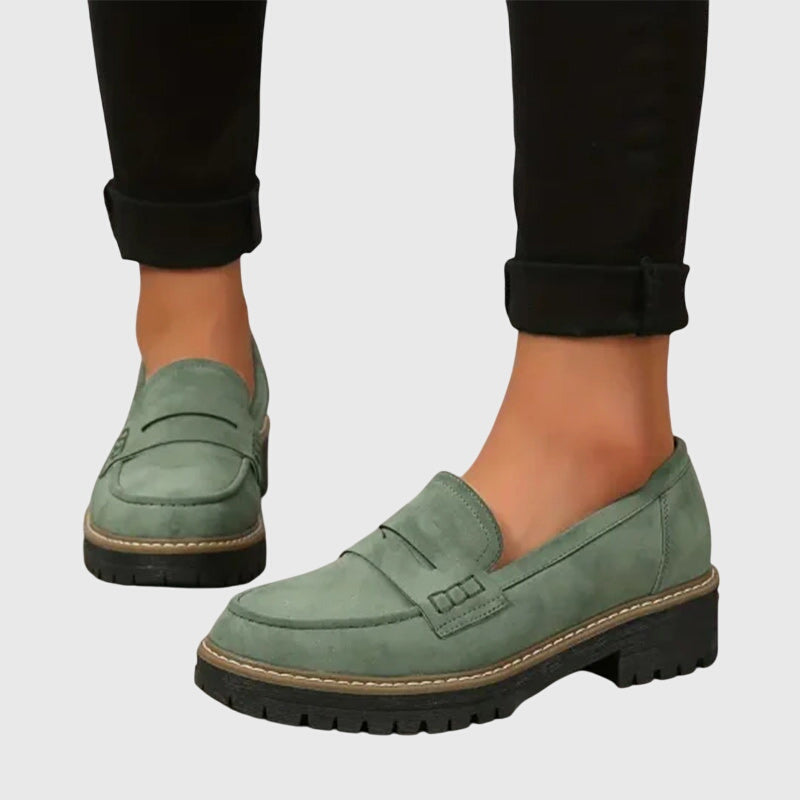 Bellina | Travel-Ready Suede Support Loafer