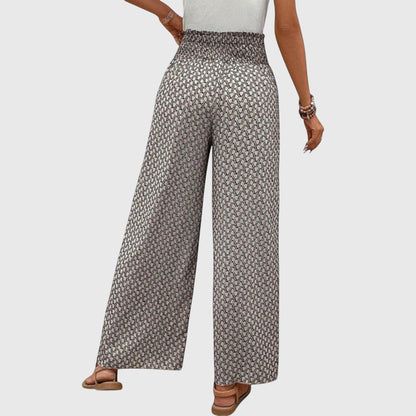 Onorina | Desk-to-Dinner High-Waist Palazzo Silhouette Pants