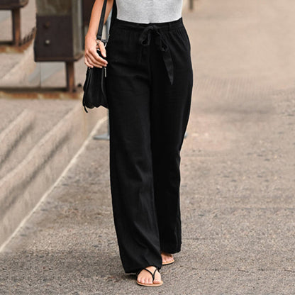 Jane | Wide-Leg Drawstring Pants
