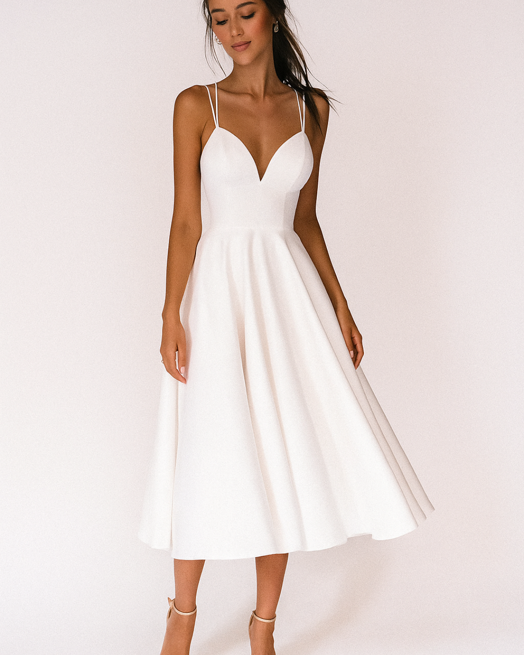 Italia | Getaway Wrap Midi Fit Dress